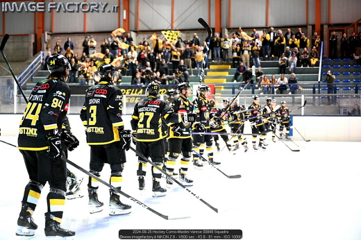 2024-09-25 Hockey Como-Mastini Varese 00848 Squadra